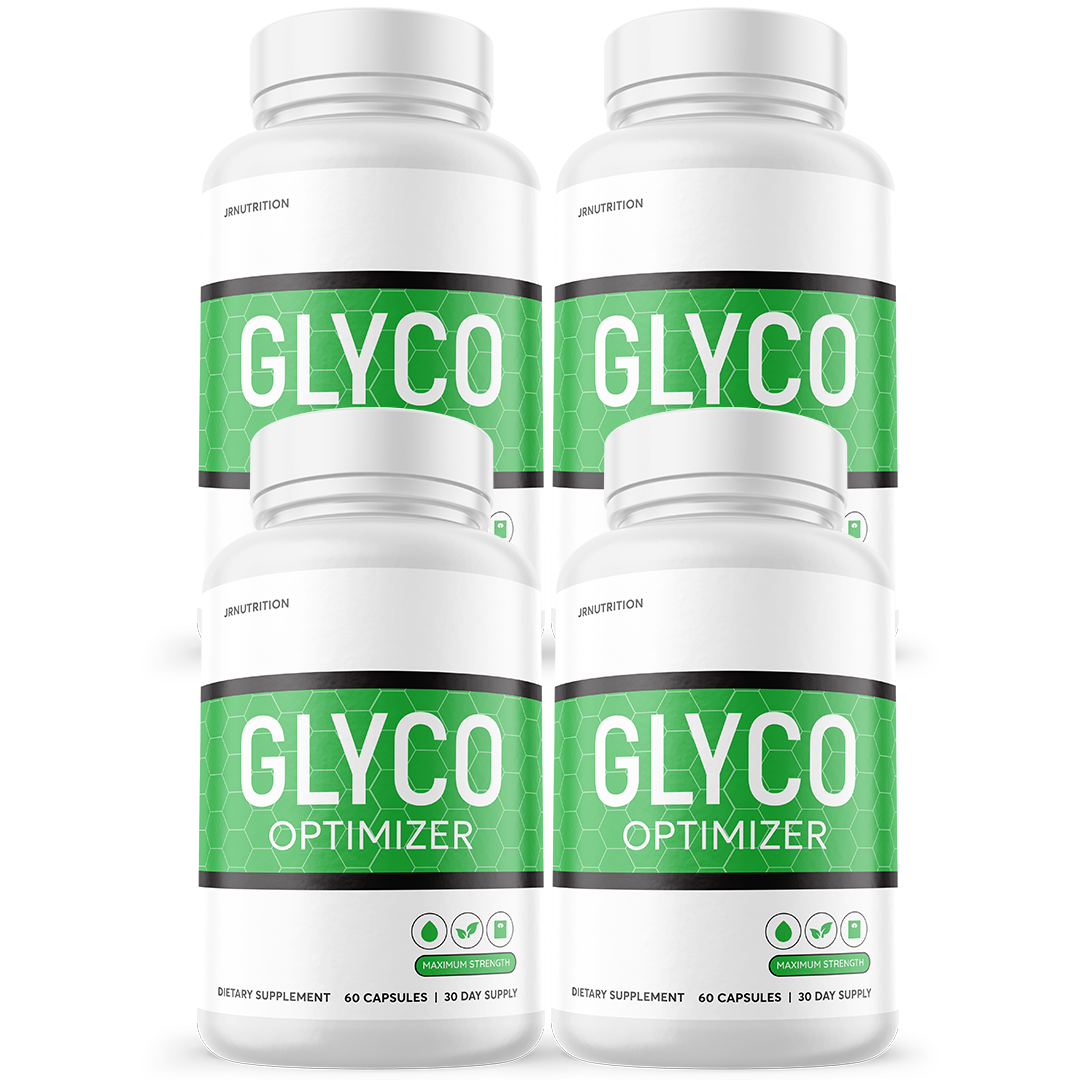 Glyco Optimizer - Blood Sugar Dietary Supplement 60 Capsules (4 Pack)